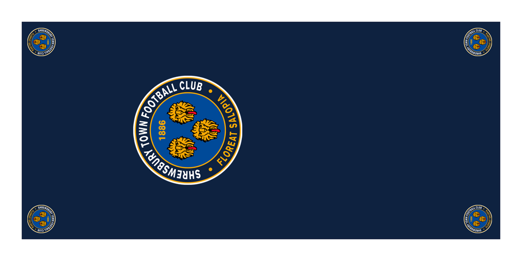Shrewsbury Town Football Premium Coffin Drape image 1