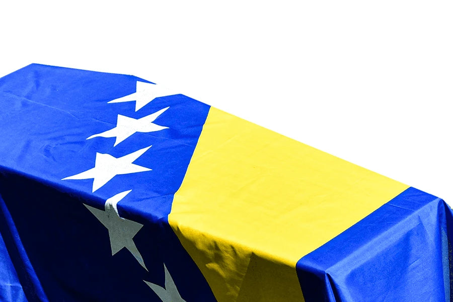 Bosnia and Herzegovina Coffin Drape image 2